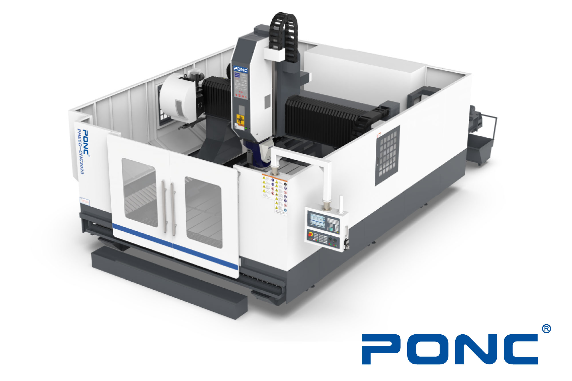 PONC PHE5D Serisi - CNC İşleme Merkezi